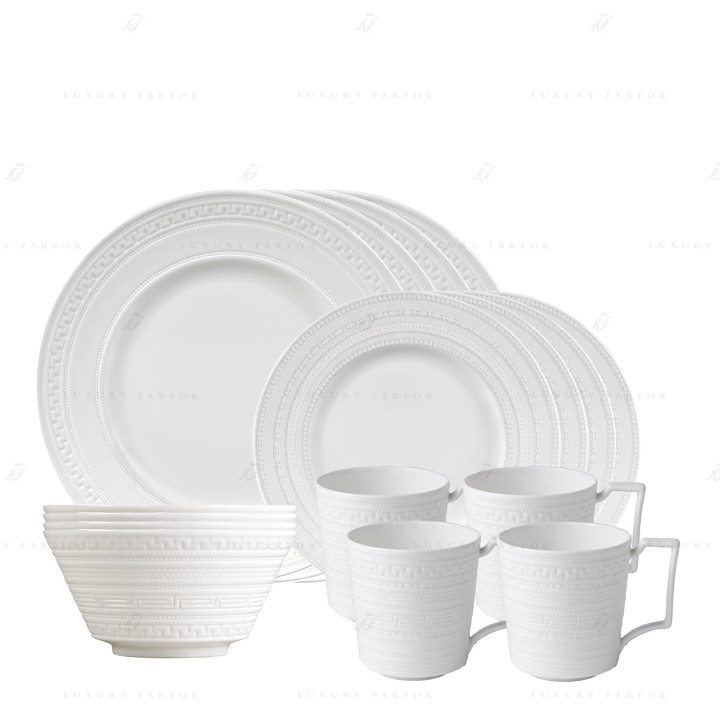 Набор из 16 предметов коллекции Intaglio бренда Wedgwood