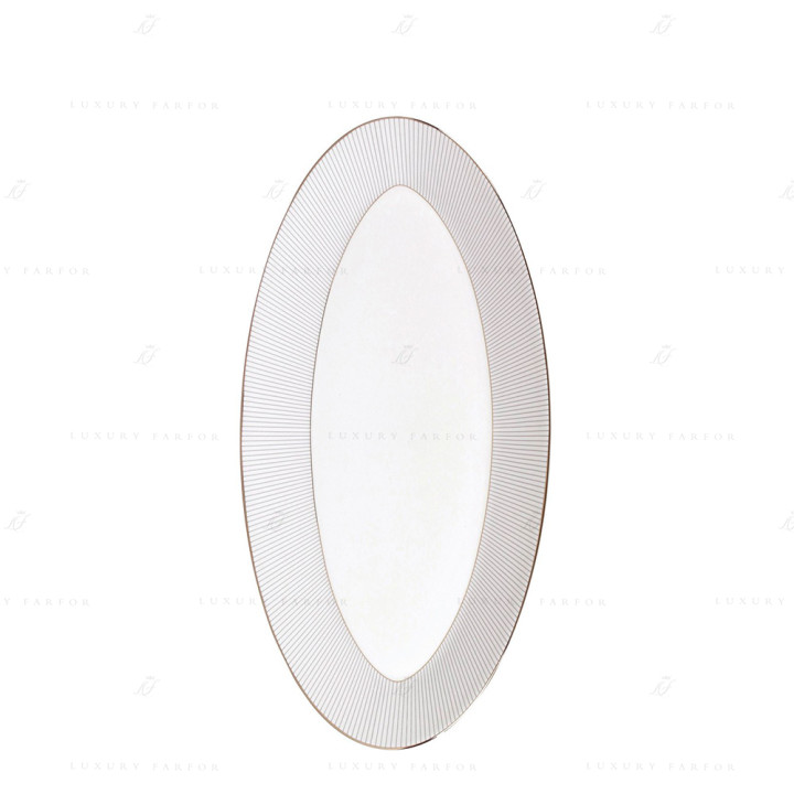 Блюдо овальное 39см коллекции Jasper Conran - Pin Stripe бренда Wedgwood