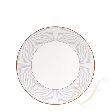 Тарелка главная 27см коллекции Jasper Conran - Pin Stripe бренда Wedgwood
