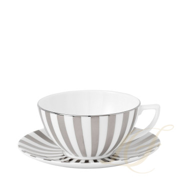 Блюдце для чайной чашке 16см коллекции Jasper Conran - Platinum бренда Wedgwood