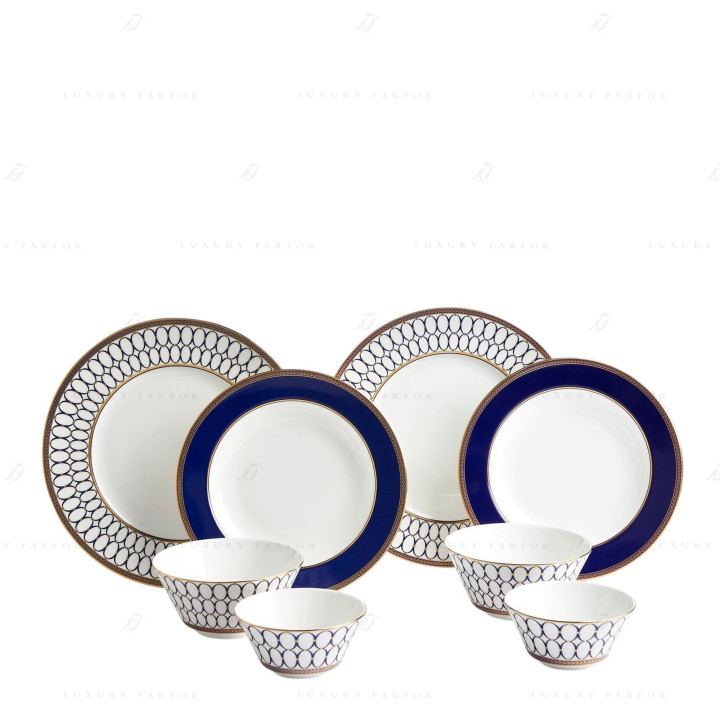 Набор из 8 предметов коллекции Renaissance Gold бренда Wedgwood
