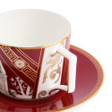 Чашка чайная с блюдцем 250мл, 2шт. коллекции Renaissance Red 