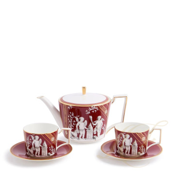 Набор чайный из 3 предметов коллекции Renaissance Red 