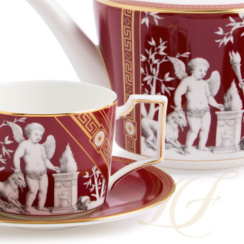 Набор чайный из 3 предметов коллекции Renaissance Red 