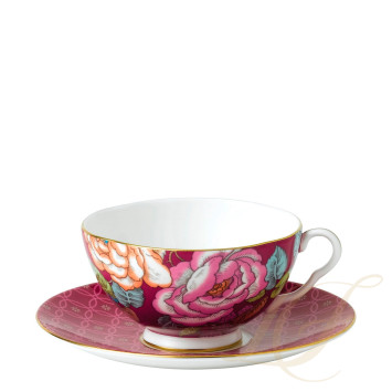 Чашка чайная с блюдцем 250мл коллекции Tea Garden 