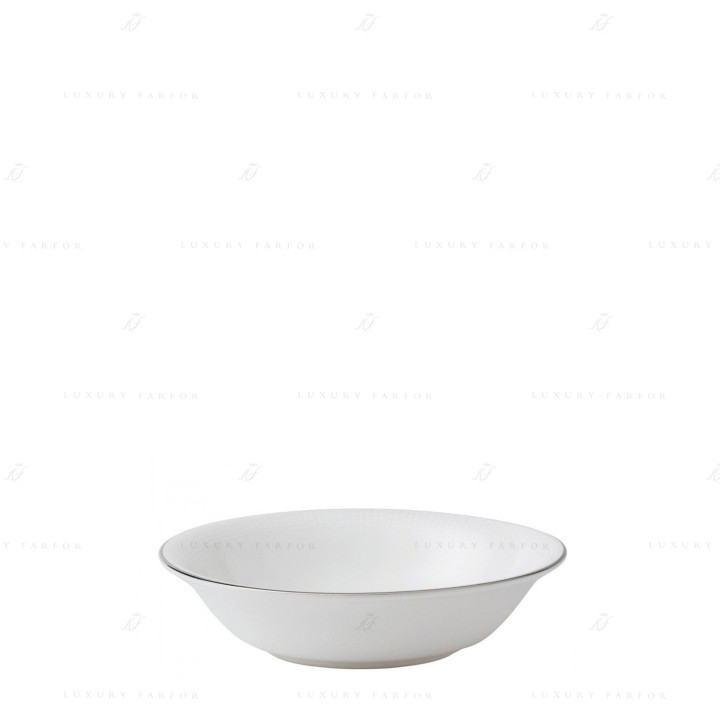 Чаша для мюсли 16см коллекции Vera Wang - Blanc Sur Blanc бренда Wedgwood