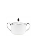 Сахарница 10см коллекции Vera Wang - Blanc Sur Blanc бренда Wedgwood