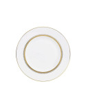 Тарелка закусочная 23см коллекции Vera Wang - Golden Grosgrain бренда Wedgwood
