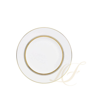 Тарелка закусочная 23см коллекции Vera Wang - Golden Grosgrain бренда Wedgwood
