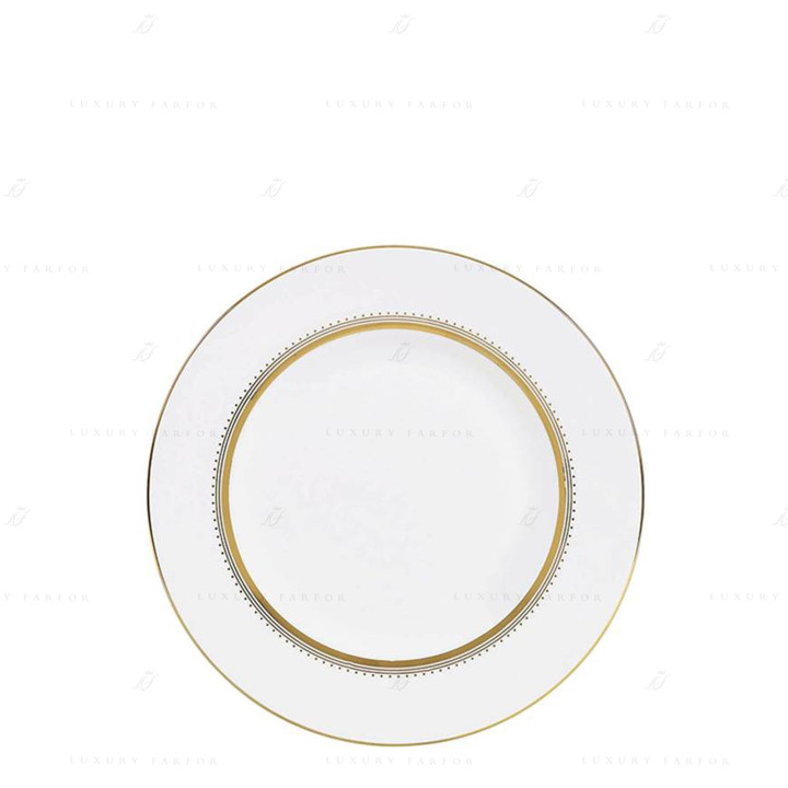 Тарелка закусочная 23см коллекции Vera Wang - Golden Grosgrain бренда Wedgwood