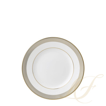 Тарелка закусочная 20см коллекции Vera Wang - Golden Grosgrain бренда Wedgwood