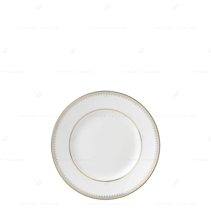 Тарелка десертная 15см коллекции Vera Wang - Golden Grosgrain бренда Wedgwood