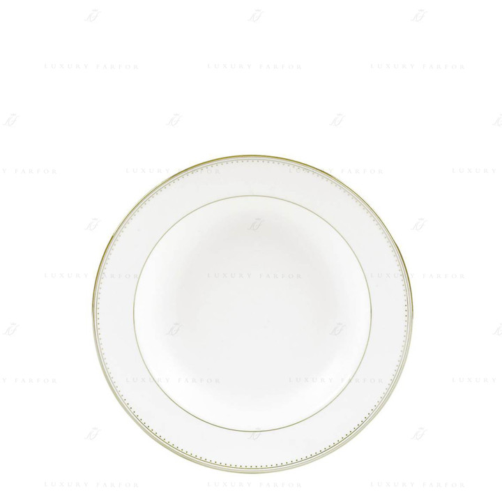 Тарелка суповая 23см коллекции Vera Wang - Golden Grosgrain бренда Wedgwood