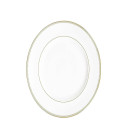 Блюдо овальное 35см коллекции Vera Wang - Golden Grosgrain бренда Wedgwood
