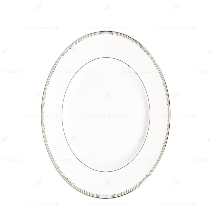 Блюдо овальное 39см коллекции Vera Wang - Grosgrain бренда Wedgwood