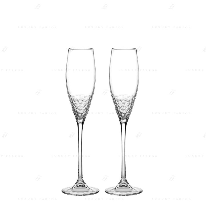 Флюте для шампанского 200мл, 2шт. коллекции Vera Wang - Sequin бренда Wedgwood