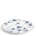 Тарелка главная 27см коллекции Wild Strawberry Inky Blue бренда Wedgwood