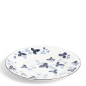 Тарелка закусочная 21см коллекции Wild Strawberry Inky Blue бренда Wedgwood