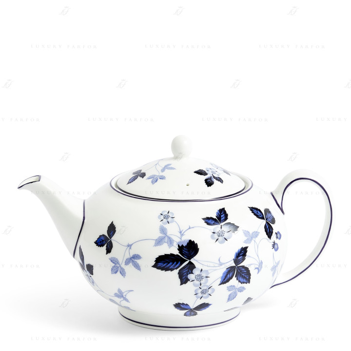 Чайник 800мл коллекции Wild Strawberry Inky Blue бренда Wedgwood