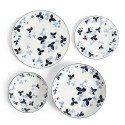 Набор из 4 предметов коллекции Wild Strawberry Inky Blue бренда Wedgwood